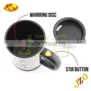 Stainless Steel Self Stirring Coffe Mug thumbnail-3