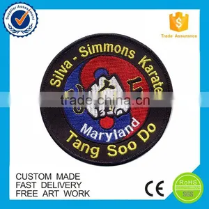 Cheap Price Wholesale College Embroidered Patches thumbnail-1
