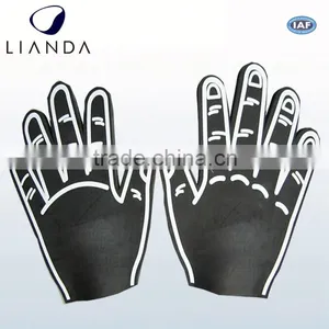 Fan's Cheering Foam Sponge Hand,foam Finger for Sale,promotional Oem Foam Hand thumbnail-1