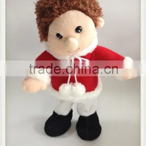 Christmas Gift Singing and Dancing Plush Boy and Girl Doll thumbnail-2