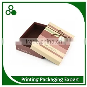 CUSTOM HANDMADE RECYCLED RECTANGLE DECORATIVE CARDBOARD PACKAGING GIFT PAPER BOX WITH ROPE CLOSURE thumbnail-6