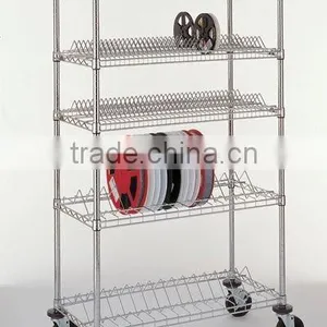 Factory Directly Sale IGFS-C005 SMT Component Reel Storage Cart,chrome Smt Reel Trolley thumbnail-1