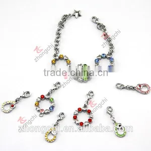 Lovely Charms Bracelet, Colorful Stone Bracelet for Young Girl Jewelry thumbnail-4