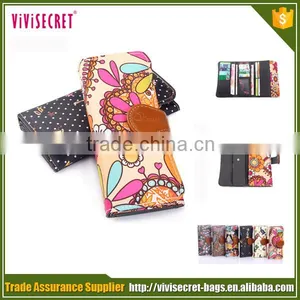 Factory Supplier Handbags Purses Fancy Wallet With Flowers in Bulk for Ladies thumbnail-1