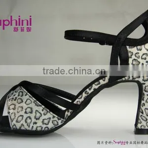 Suphini Super Hot Design Latin Dance Shoes Leopard thumbnail-2