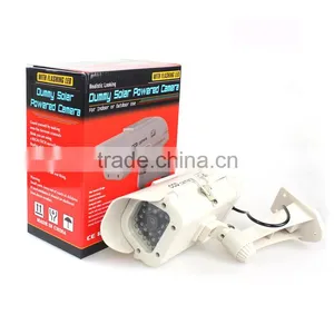 New Wireless White Cover Waterproof IR LED Surveillance CCTV Dummy Security Camera thumbnail-3