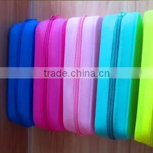 2014 Cotton Stationery Silicone Pencil Case for Teenagers thumbnail-1