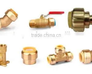 Brass Sma Connector Cable and Assurance Cnc Machining Brass Fitting Brass Connector thumbnail-1