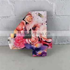 Sublimation Wood Letters Personalized Number Crafts,outdoor Wood Crafts thumbnail-1