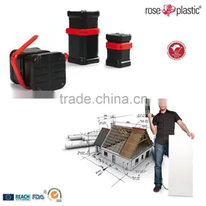 Round Square Plastic Block Tubes Packaging for End Mill BK thumbnail-1