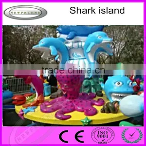 Popular Water Games Amusement Equipment Outdoor Water Game Ride Shark Island thumbnail-6
