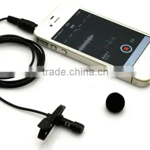 Mini Omni-directional Clip-on Microphone , Portable Lapel Microphone for Outdoor Speech thumbnail-1