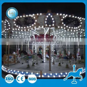 Christmas Park Kids Amusement Rides Carousel Horses Sale/merry go Round for Sale thumbnail-5