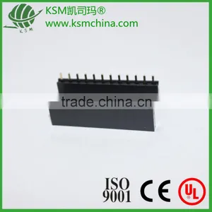 Female Header 2.54mm Single Row Straight 12 Pin thumbnail-1