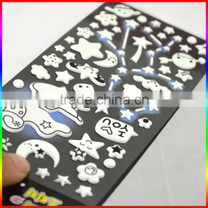 Glow in the Dark EVA Sticker Puffy Sticker thumbnail-3