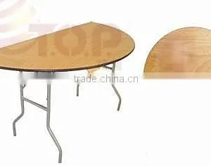 Half Round Plywood Banquet Table thumbnail-3