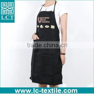 Custom Printing Unilever Food Promotional Adult Black Long Bib Apron thumbnail-3