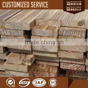 Thermowood Decking Building Materials for Wood House thumbnail-1