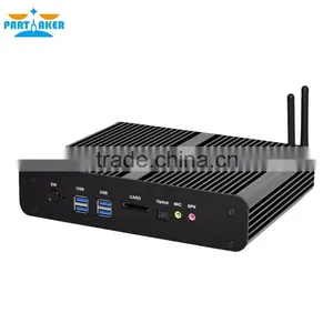 Partaker Fanless B2 Battery Powerful Business Mini PC With 4th 5th Gen Intel Core I7 4500u 5500u 4650u Processor thumbnail-2