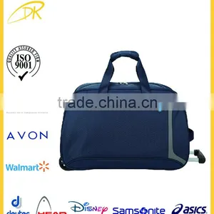 China Factory Wholesale Nylon Best Travel Bags With Trolley Sleeve thumbnail-1