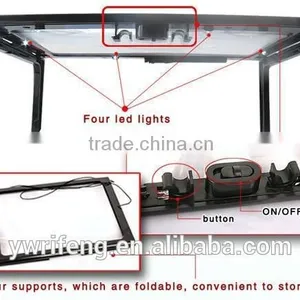 Planar Fresnel Lens Magnifier/standing Frame /For Reading/ For Knitting/with LED Light thumbnail-3