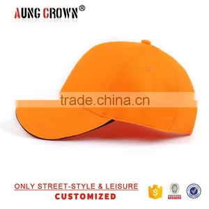 6 Panel Blank Adjustable Baseball Cap thumbnail-3