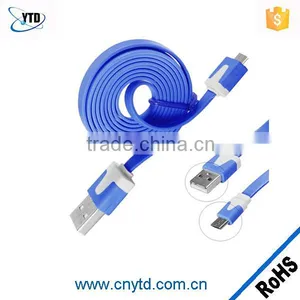 New Flat Micro USB Cable Mobile Phone Usb Charging Cable thumbnail-1