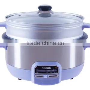 Stainless Steel Multi Cooker With Color Plastic in 3.0 Capacity thumbnail-1