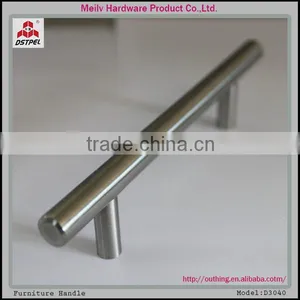 Furnitur Cabinet Drawer Stainless Steel Solid or Hollow t Bar Handle thumbnail-2