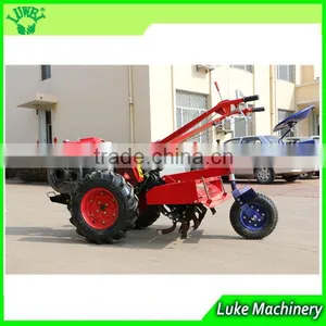 Small Farm Used Diesel Walking Tractor Tiller With Plough thumbnail-3
