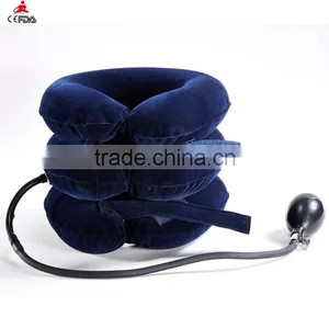 Full Flannel Inflatable Air Neck Traction /Soft Air-pressure Neck Traction Cervical Collar/cervical Traction Device thumbnail-1
