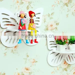 Good Quality Hot Sale Modern Wood Plastic Material Carved Display Shelf thumbnail-6