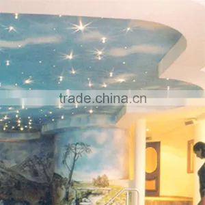 LED Full Color Starry Effect Flower Design Ceiling With Remote Control Ceiling Light Giving 8 Kinds of Colors thumbnail-1