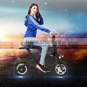 36V 8AH Lithium Battery Mini Folding Electric Bike With 36V 250W Motor thumbnail-1