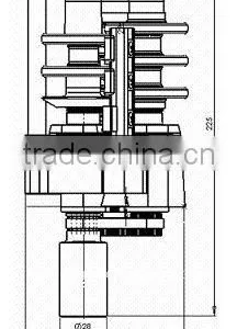 High Speed Draw Texturing Machine Friction False Twister thumbnail-1
