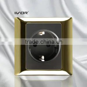 European Standard German Electrical Plug and Socket &universal Electric Wall Socket thumbnail-1