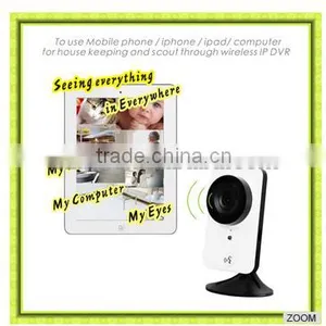 12.12 Factory Wholesale IP Cam Camera Wireless Spy Camera Indoor Safe System Hidden Camera thumbnail-1