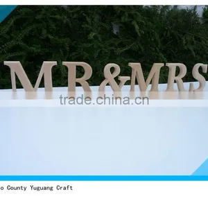 2015 Hot Sell Wedding Decor Mr and Mrs Signs for Sweetheart thumbnail-1