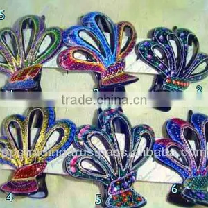 Plastic Painted Hair Clip thumbnail-3