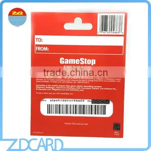 Plastic Gift/Membership Card With Backer/Holder Card thumbnail-3