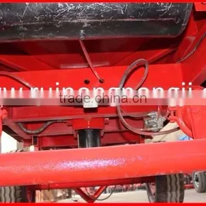 Two Axles Europe Style Tractor Tipper Trailer for Sale thumbnail-4