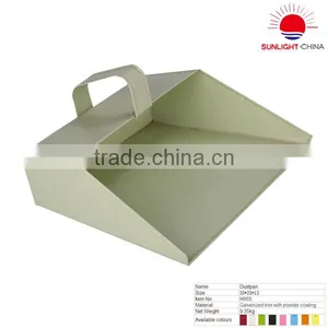 Galvanized Iron Dustpan With Powder Coating/metal Dustpan/house Cleaner thumbnail-1