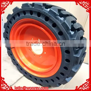 China Cheap Mini Skid Steer Loader for Sale Bobcat Skid Steer Solid Tires14.00x24 14.00-24 17.5x25 17.5-25 With Factory Price thumbnail-3