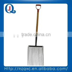 Farming and Gardening Fork 109-14pd With Wooden Handle, Fiber Glass Handle or Steel Handle thumbnail-1