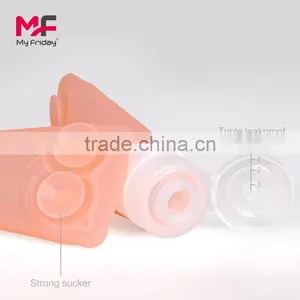 Make From Food Grade Silicone Approved By Air Owl Shape Mini Shampoo Bottle thumbnail-3