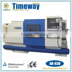 AK-630 CNC Flat-bed Lathe Machine thumbnail-1