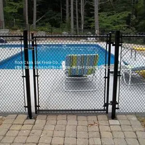 Chain Link Swimming Pool Fence thumbnail-3