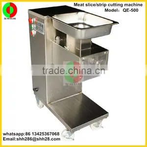 Hot Sell Stainless Steel Medium Size Electric Commercial Vertical Meat Cutting Machine Meat Slicer thumbnail-2