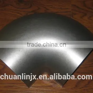 Customized Steel Deep Drawn Duct Elbow For Ventilation System thumbnail-3
