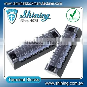 TB-3506 Panel Mounted M4 Screw 35A 6 Pin Barrier Cable Connector thumbnail-4